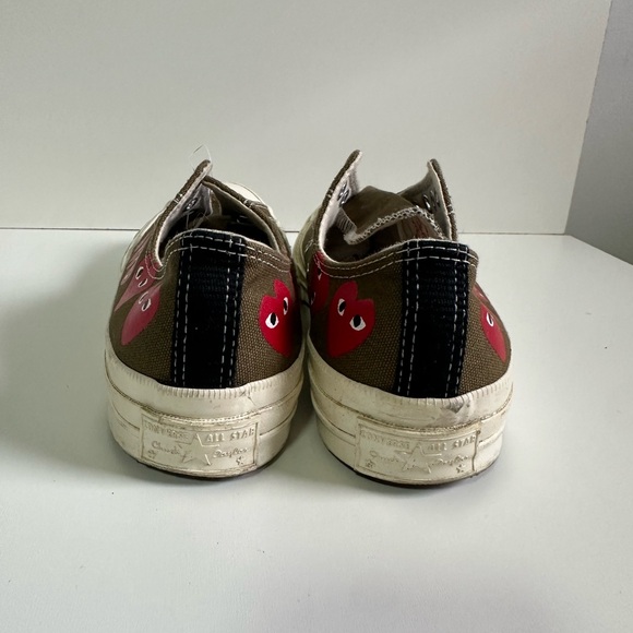 Comme des Garçons Play x Chuck 70 Low Top 'Multi Heart' - Picture 4 of 6